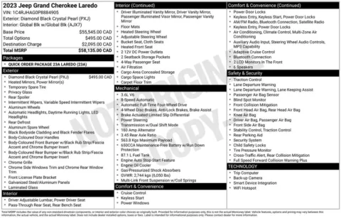 Photos of 2023 Jeep Grand Cherokee Laredo for sale in Syracuse, NY at Candy Cars