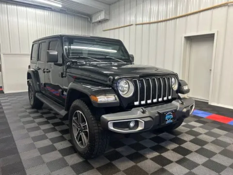Another view of 2023 Jeep Wrangler Sahara for sale in Syracuse, NY at Candy Cars