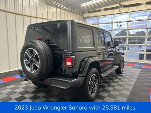 Another view of 2023 Jeep Wrangler Sahara for sale in Syracuse, NY at Candy Cars