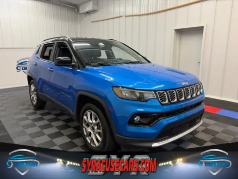 Blue 2025 Jeep Compass Limited for sale in Syracuse, NY