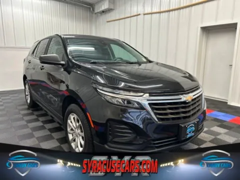Black 2022 Chevrolet Equinox LS for sale in Syracuse, NY