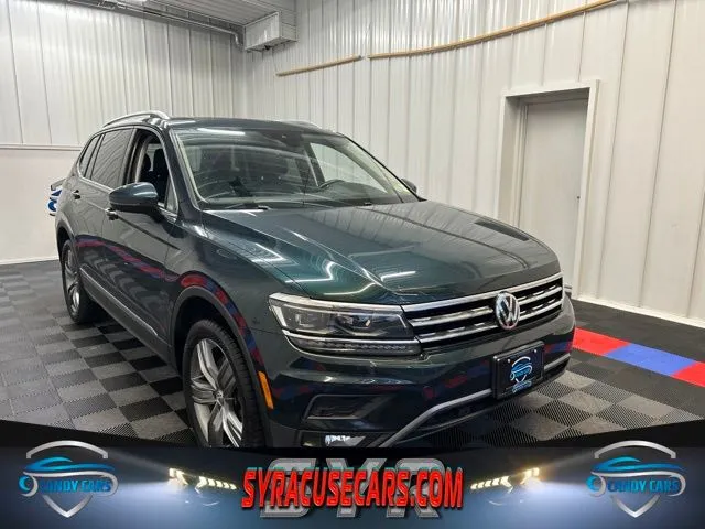 Green 2019 Volkswagen Tiguan 2.0T SEL Premium for sale in Syracuse, NY
