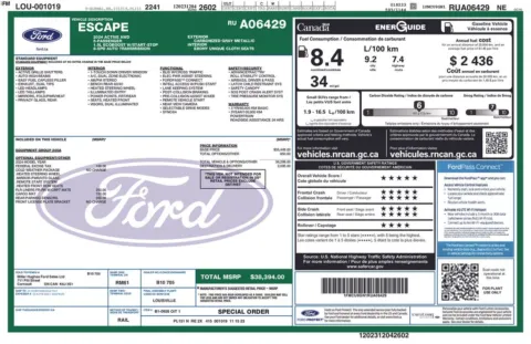 Photos of 2024 Ford Escape Active for sale in Syracuse, NY at Candy Cars