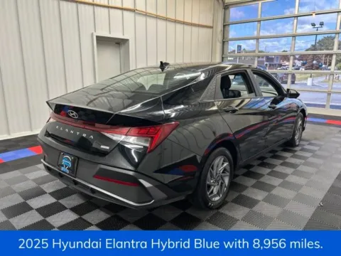 Another view of 2025 Hyundai Elantra Hybrid Blue for sale in Syracuse, NY at Candy Cars
