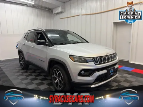 Silver 2025 Jeep Compass Limited for sale in Syracuse, NY