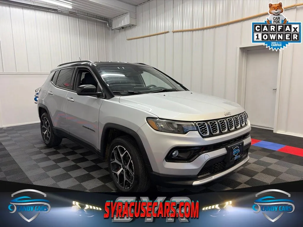 Silver 2025 Jeep Compass Limited for sale in Syracuse, NY