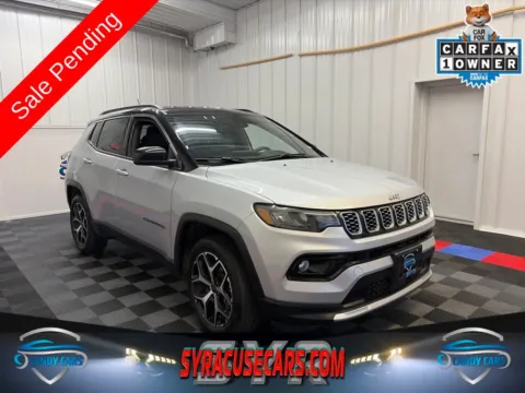 Silver 2025 Jeep Compass Limited for sale in Syracuse, NY