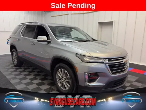 Gray 2023 Chevrolet Traverse LT for sale in Syracuse, NY