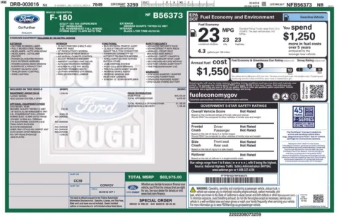 Photos of 2022 Ford F-150 Lariat for sale in Syracuse, NY at Candy Cars
