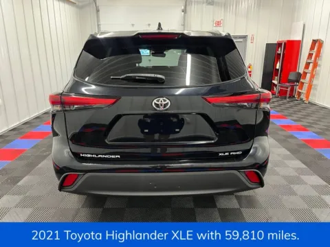Another view of 2021 Toyota Highlander XLE for sale in Syracuse, NY at Candy Cars