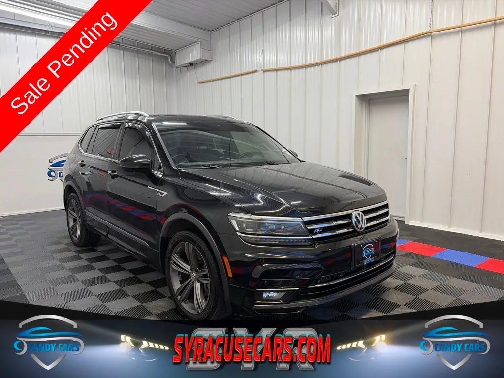 Black 2021 Volkswagen Tiguan 2.0T SEL Premium R-Line for sale in Syracuse, NY