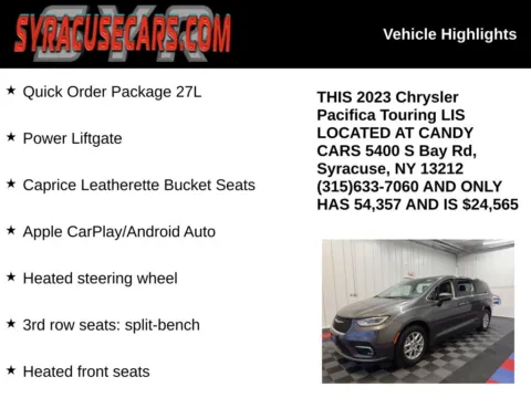 More photos of 2023 Chrysler Pacifica Touring L at Candy Cars, NY