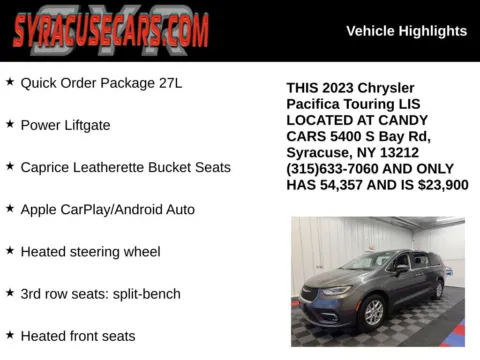 More photos of 2023 Chrysler Pacifica Touring L at Candy Cars, NY