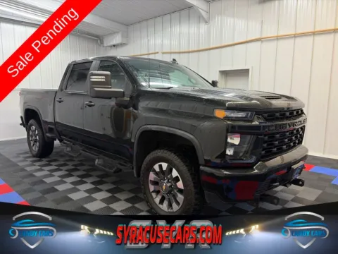 Black 2021 Chevrolet Silverado 2500 HD Custom for sale in Syracuse, NY