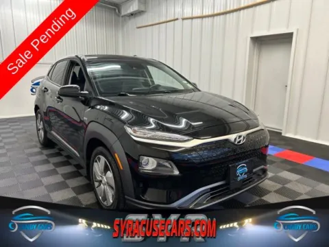 Black 2019 Hyundai Kona Electric Limited for sale in Syracuse, NY