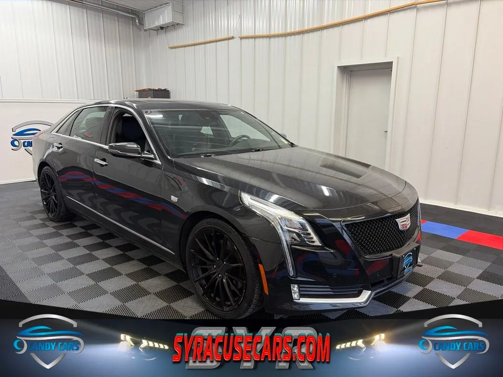 Black 2016 Cadillac CT6 3.0L Twin Turbo Luxury for sale in Syracuse, NY