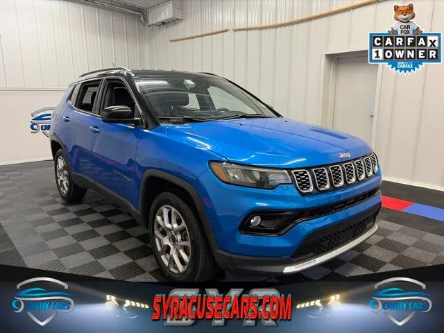 Blue 2025 Jeep Compass Limited for sale in Syracuse, NY
