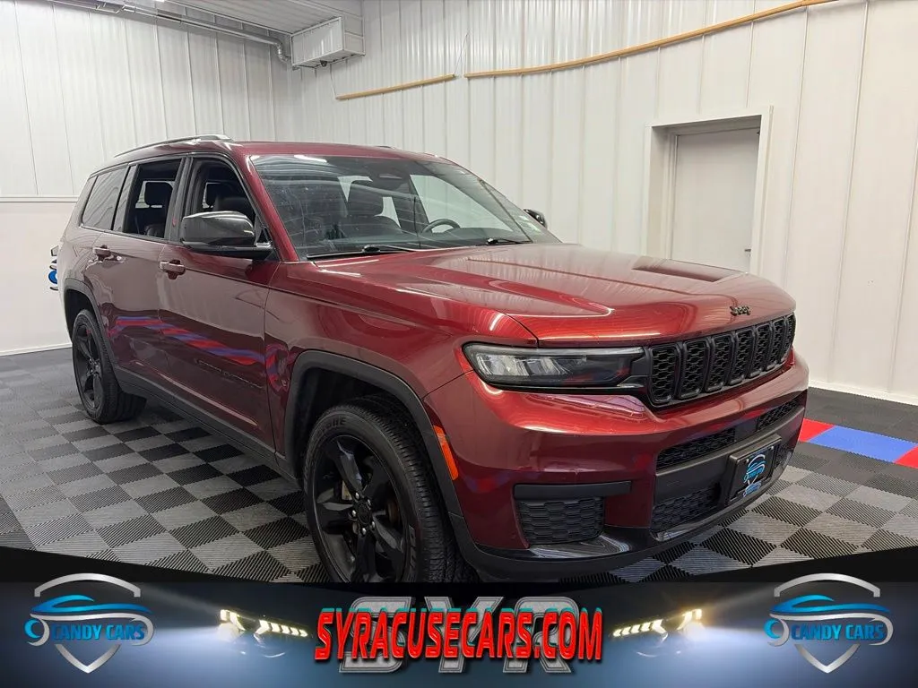 Red 2021 Jeep Grand Cherokee L Altitude for sale in Syracuse, NY