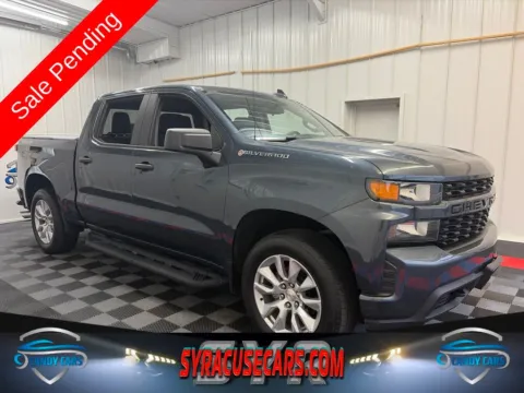 Gray 2020 Chevrolet Silverado 1500 Custom for sale in Syracuse, NY