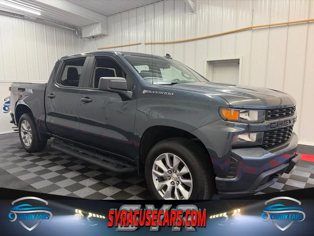 Gray 2020 Chevrolet Silverado 1500 Custom for sale in Syracuse, NY