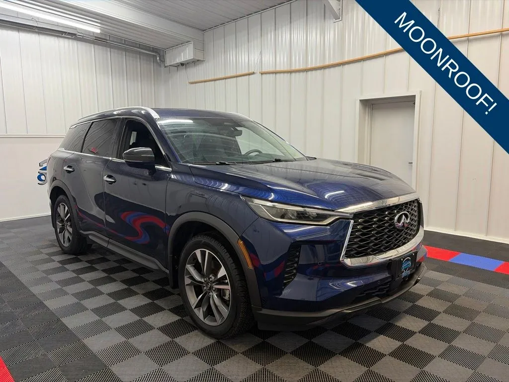 Blue 2025 INFINITI QX60 LUXE for sale in Syracuse, NY
