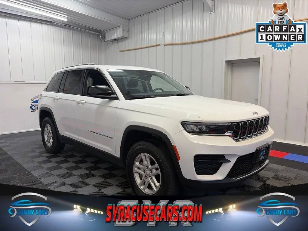 White 2023 Jeep Grand Cherokee Laredo for sale in Syracuse, NY