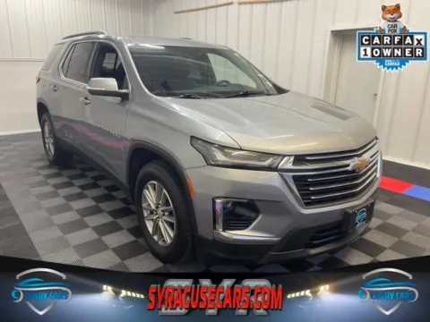 Gray 2023 Chevrolet Traverse LT for sale in Syracuse, NY