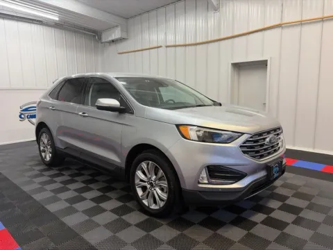Another view of 2024 Ford Edge Titanium for sale in Syracuse, NY at Candy Cars