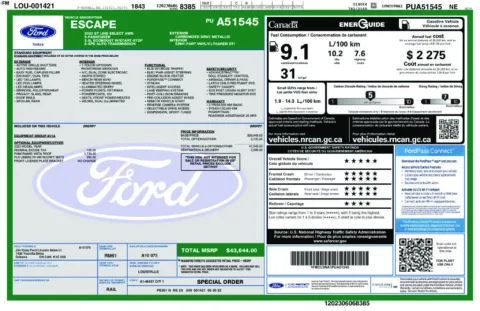 Photos of 2023 Ford Escape ST-Line Select for sale in Syracuse, NY at Candy Cars
