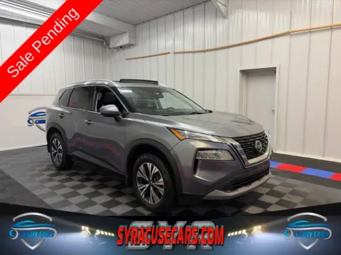 Gray 2021 Nissan Rogue SV for sale in Syracuse, NY