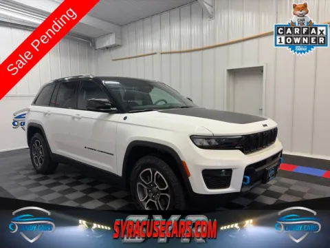 White 2022 Jeep Grand Cherokee Trailhawk 4xe for sale in Syracuse, NY