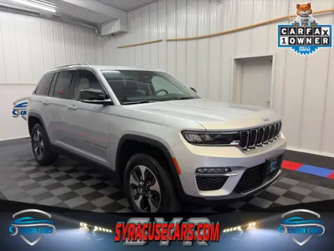 Silver 2023 Jeep Grand Cherokee 4xe for sale in Syracuse, NY