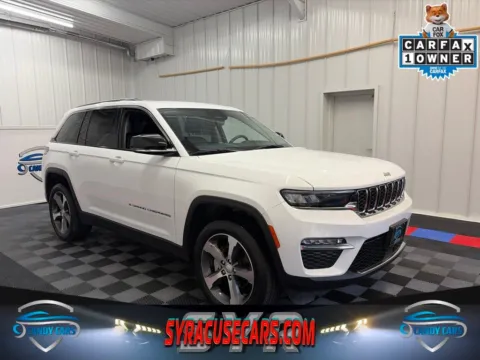White 2023 Jeep Grand Cherokee Limited for sale in Syracuse, NY