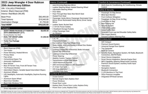 Photos of 2023 Jeep Wrangler Rubicon 392 for sale in Syracuse, NY at Candy Cars
