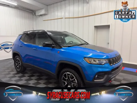 Blue 2025 Jeep Compass Trailhawk for sale in Syracuse, NY