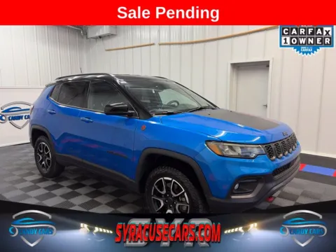 Blue 2025 Jeep Compass Trailhawk for sale in Syracuse, NY