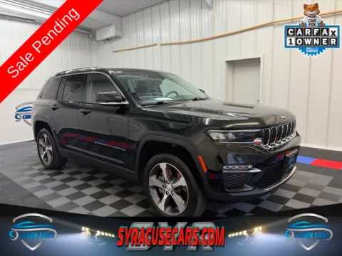 Black 2023 Jeep Grand Cherokee 4xe for sale in Syracuse, NY