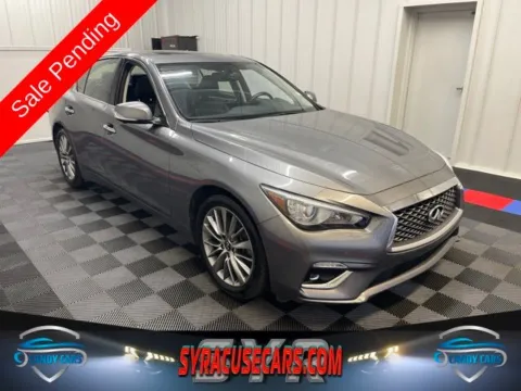 Gray 2023 INFINITI Q50 LUXE for sale in Syracuse, NY
