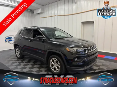 Black 2024 Jeep Compass Latitude for sale in Syracuse, NY