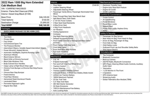 Photos of 2022 Ram 1500 Big Horn/Lone Star for sale in Syracuse, NY at Candy Cars