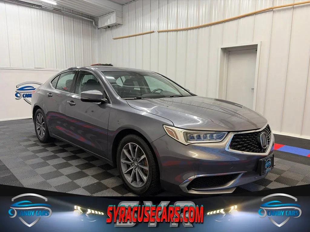 Black 2018 Acura TLX 2.4L for sale in Syracuse, NY