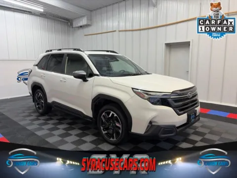 White 2025 Subaru Forester Limited for sale in Syracuse, NY