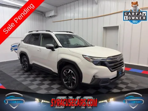 White 2025 Subaru Forester Limited for sale in Syracuse, NY