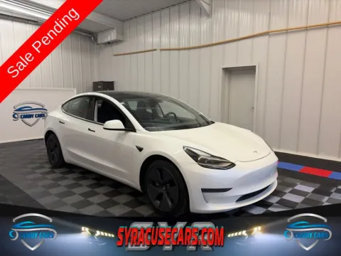 White 2021 Tesla Model 3 Standard Range Plus for sale in Syracuse, NY