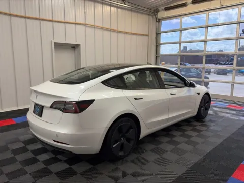 Another view of 2021 Tesla Model 3 Standard Range Plus for sale in Syracuse, NY at Candy Cars