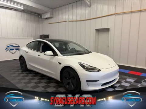White 2021 Tesla Model 3 Standard Range Plus for sale in Syracuse, NY