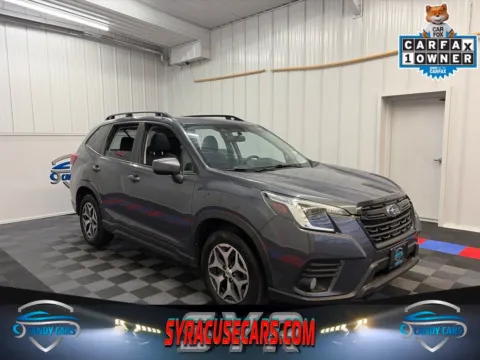 Gray 2022 Subaru Forester Premium for sale in Syracuse, NY