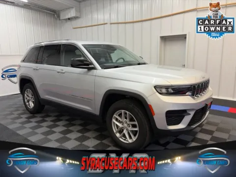 Silver 2024 Jeep Grand Cherokee Laredo X for sale in Syracuse, NY