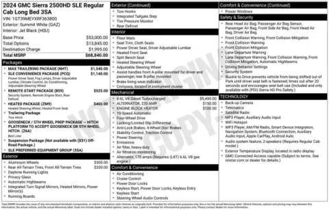 Photos of 2024 GMC Sierra 2500 HD SLE for sale in Syracuse, NY at Candy Cars
