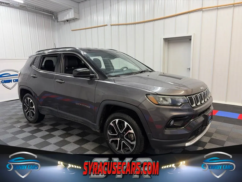 Black 2024 Jeep Compass Limited for sale in Syracuse, NY